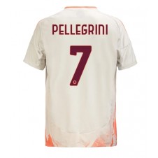 AS Roma Lorenzo Pellegrini #7 Bortatröja 2024-25 Korta ärmar